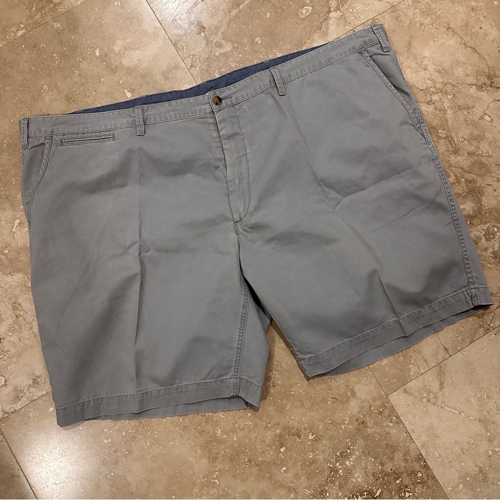 Big &Tall Polo Ralph Lauren Men's Gray Chino Shorts classic fit